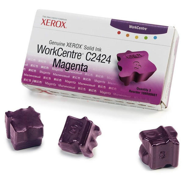 Original Encre solide en Color-Stix Xerox 108R00661 magenta