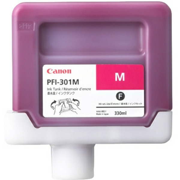 Original Cartouche d'encre magenta Canon 1488B001/PFI-301 M magenta