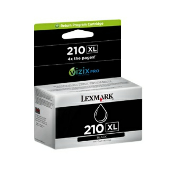 Original Cartouche à tête d'impression noire Lexmark 14L0174E/210XL noir