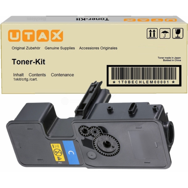 Original Toner cyan Utax 1T02R7CUT0/PK-5015 C cyan