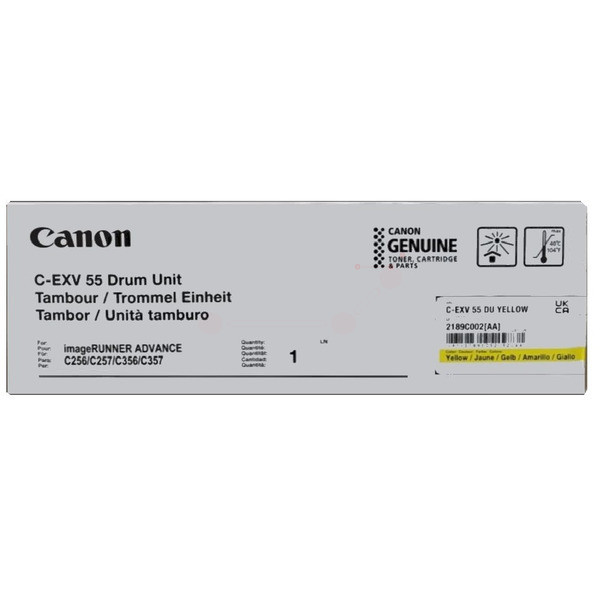 Original Kit tambour jaune Canon 2189C002/C-EXV 55 jaune