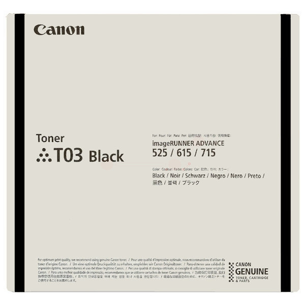 Original Toner noir Canon 2725C001/T03 noir