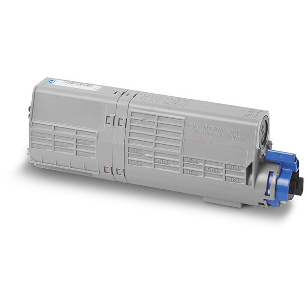 Original Toner cyan OKI 46490607 cyan