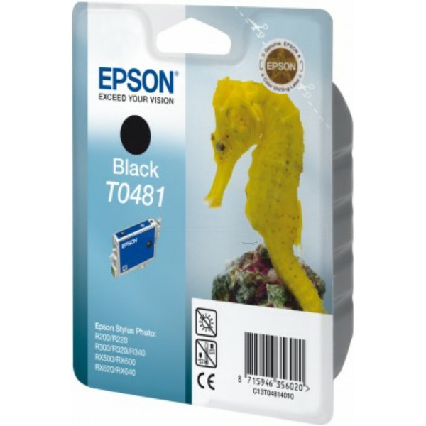Original Cartouche d'encre noire Epson 4814010/T0481 noir