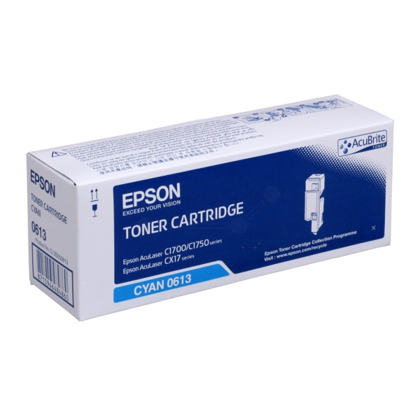 Original Toner cyan Epson 50613/0613 cyan