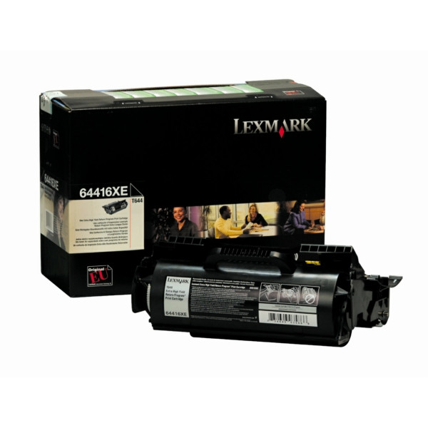 Original Toner noir Lexmark 64416XE noir