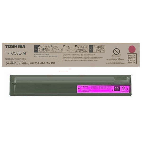 Original Toner magenta Toshiba 6AJ00000112/T-FC 50 EM magenta