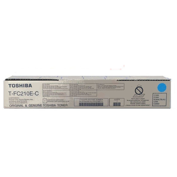 Original Toner cyan Toshiba 6AJ00000159/T-FC 210 EC cyan