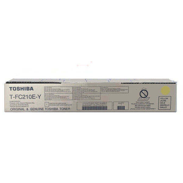 Original Toner jaune Toshiba 6AJ00000168/T-FC 210 EY jaune