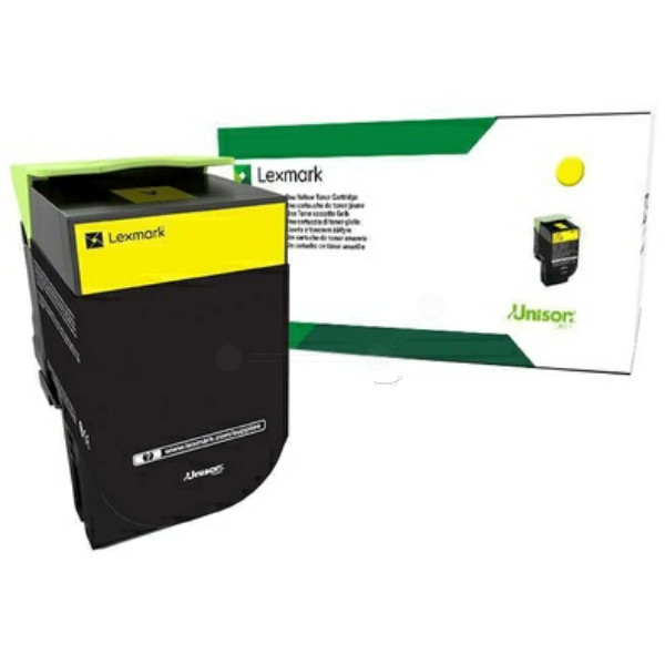 Original Toner jaune Lexmark 71B20Y0 jaune