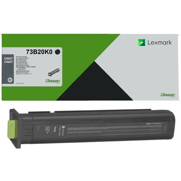 Original Toner noir Lexmark 73B20K0 noir