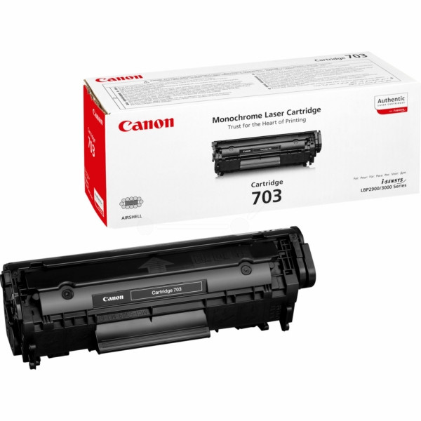 Original Toner schwarz Canon 7616A005/703 schwarz