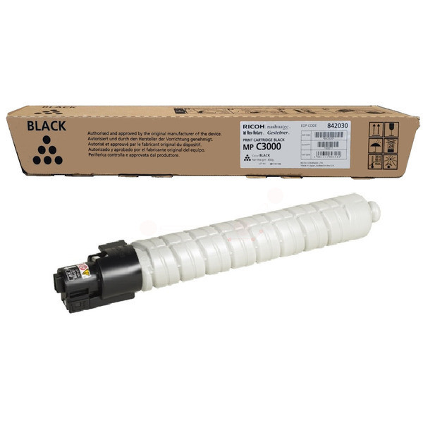 Original Toner schwarz Ricoh 842030/DT3000BLK schwarz