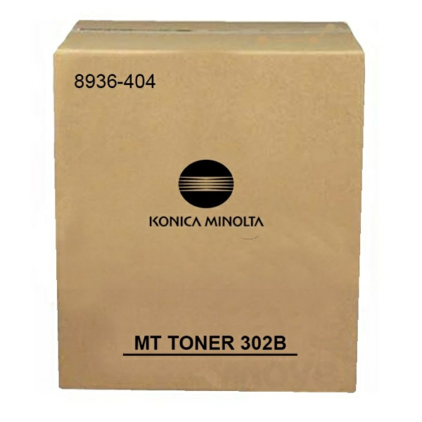 Original Toner noir Konica Minolta 8936404/302 B noir