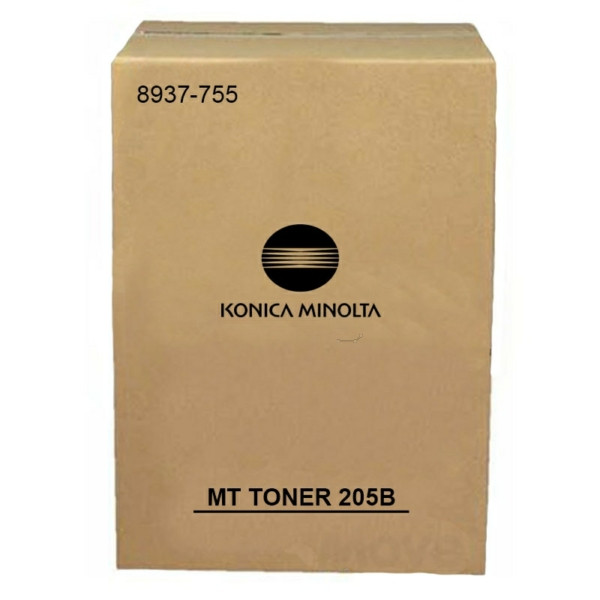 Original Toner noir Konica Minolta 8937755/205 B noir