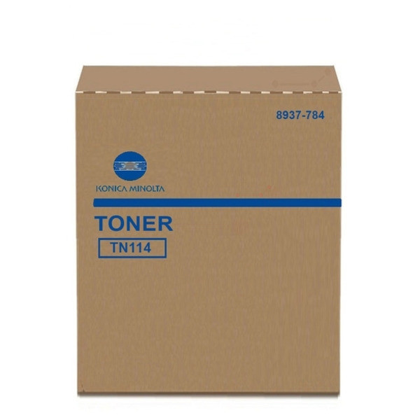 Original Toner noir Konica Minolta 8937784/TN-114 noir