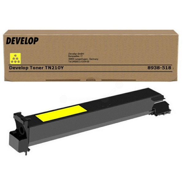 Original Toner jaune Develop 8938518/TN-210 Y jaune