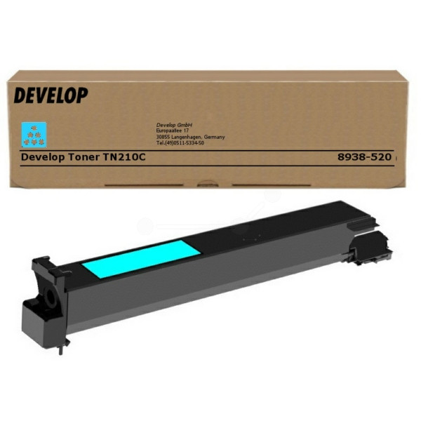 Original Toner cyan Develop 8938520000/TN-210 C cyan