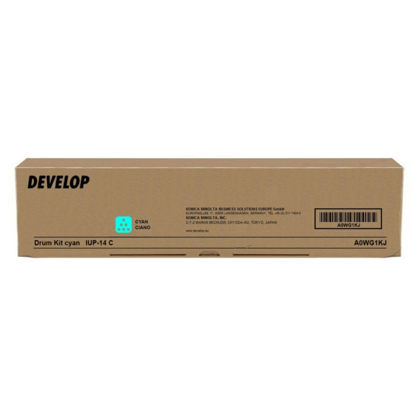 Original Kit tambour cyan Develop A0WG1KJ/IUP-14 C cyan