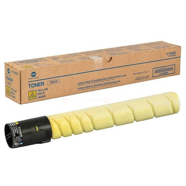 Original Toner gelb Konica Minolta A11G250/TN-319 Y gelb