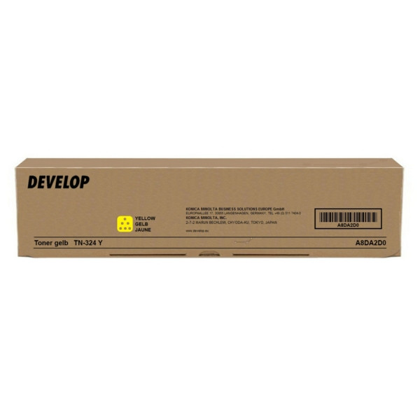 Original Toner jaune Develop A8DA2D0/TN-324 Y jaune