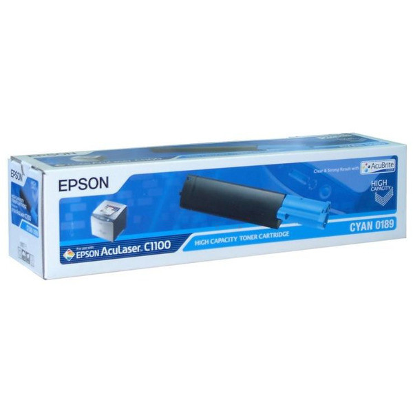 Original Toner cyan Epson C13S050189/0189 cyan