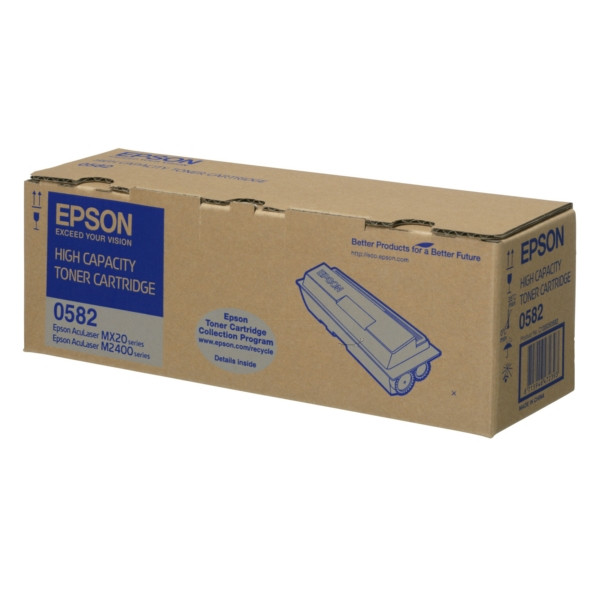 Original Toner noir Epson C13S050582/0582 noir