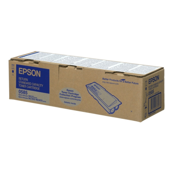 Original Toner noir Epson C13S050585/0585 noir