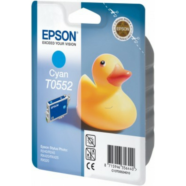 Original Cartouche d'encre cyan Epson C13T05524010/T0552 cyan
