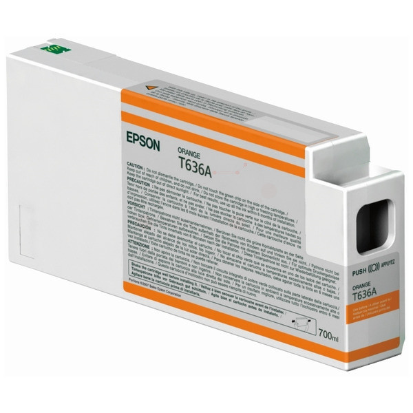 Original Encre Divers Epson C13T636A00/T636A orange