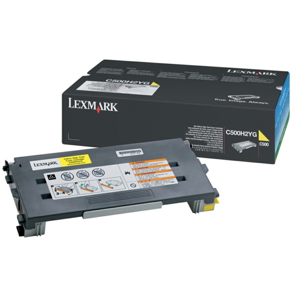 Original Toner jaune Lexmark C500H2YG jaune