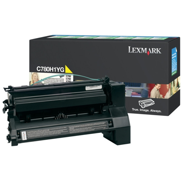 Original Toner jaune Lexmark C780H1YG jaune