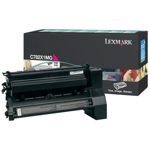 Original Toner magenta Lexmark C782X1MG magenta