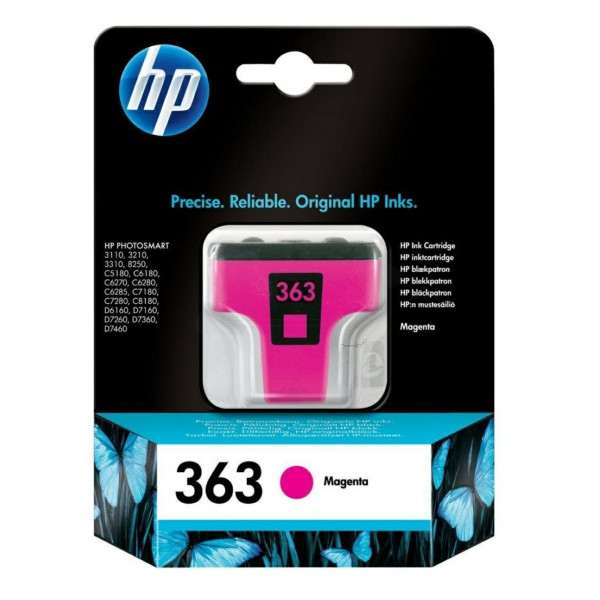 Original Tintenpatrone magenta HP C8772EE/363 magenta