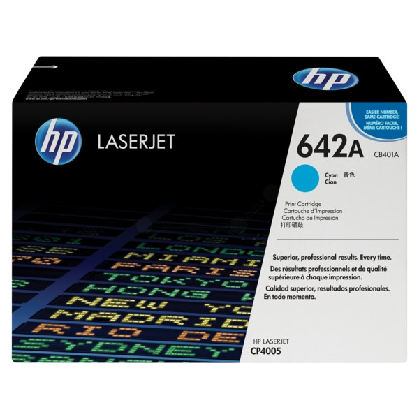 Original Toner cyan HP CB401A/642A cyan