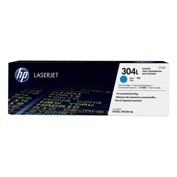 Original Toner cyan HP CC531L/304L cyan