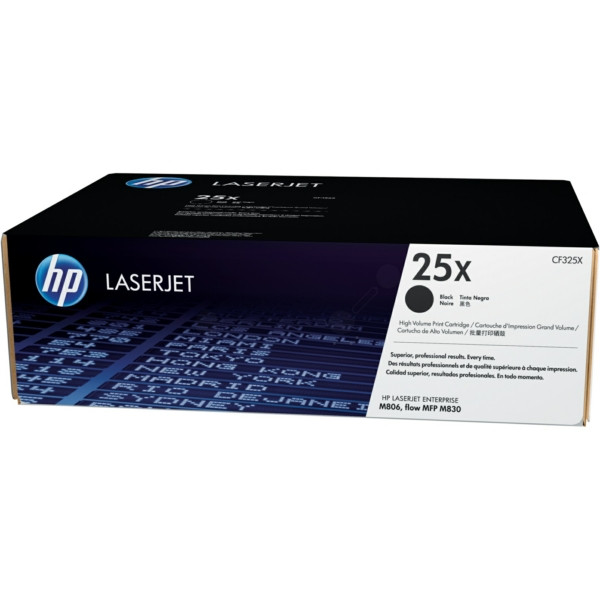 Original Toner schwarz HP CF325X/25X schwarz