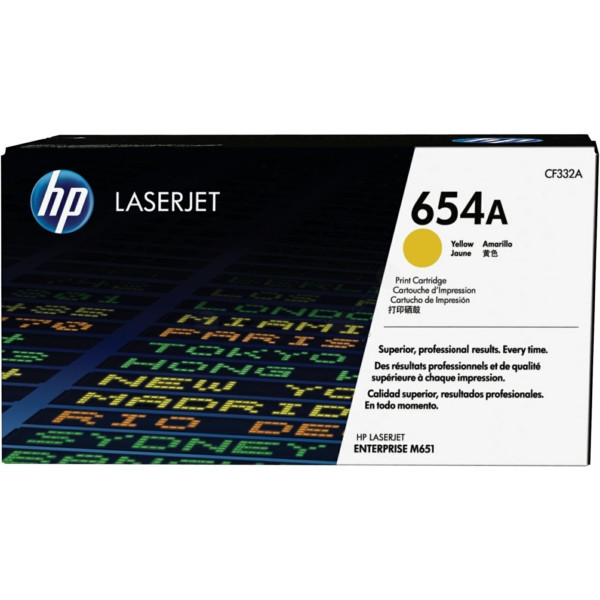 Original Toner gelb HP CF332A/654A gelb