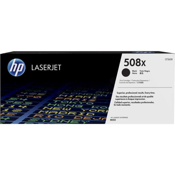 Original Toner noir HP CF36067902/508X noir