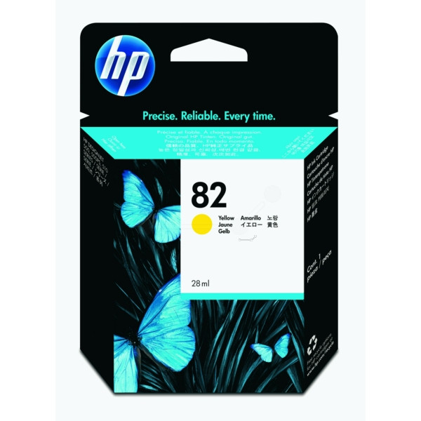 Original Cartouche d'encre jaune HP CH568A/82 jaune