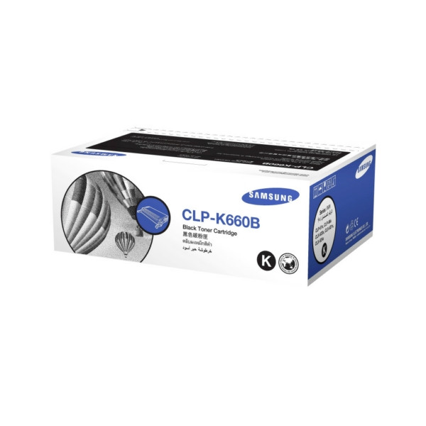 Original Toner noir Samsung CLPK660B/K660 noir