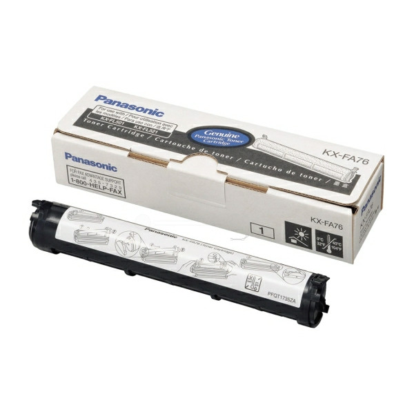 Original Toner noir Panasonic KXFA76 noir