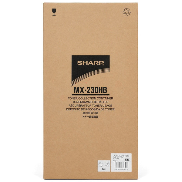 Original Collecteurs de toner Sharp MX230HB