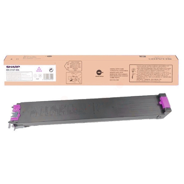 Original Toner magenta Sharp MX31GTMA magenta
