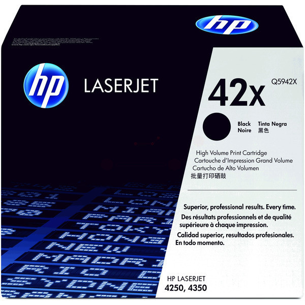 Original Toner schwarz HP Q5942X/42X schwarz