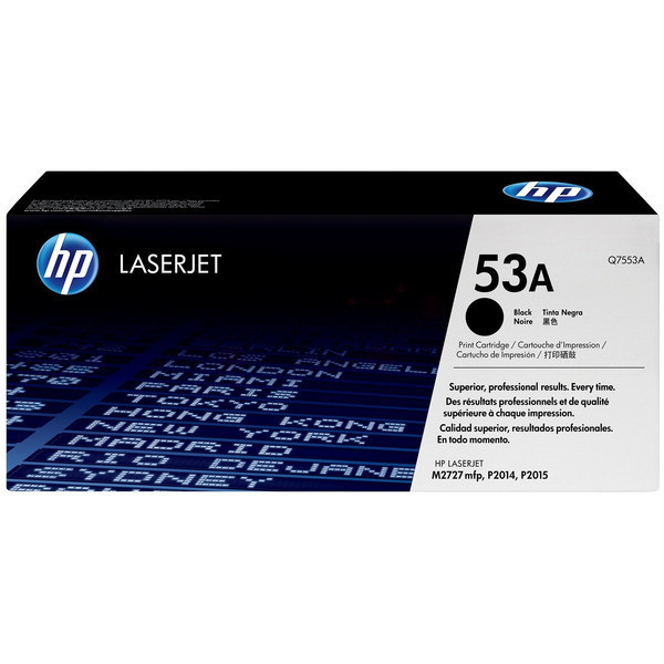 Original Toner schwarz HP Q7553A/53A schwarz