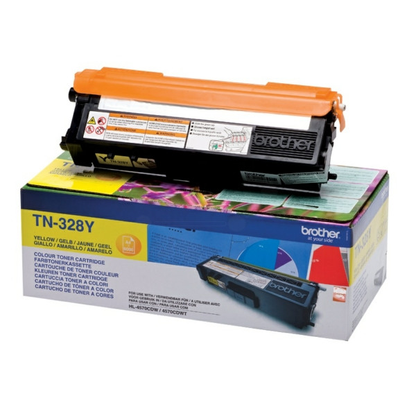 Original Toner gelb Brother TN328Y gelb