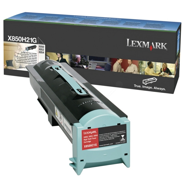 Original Toner noir Lexmark X850H21G noir