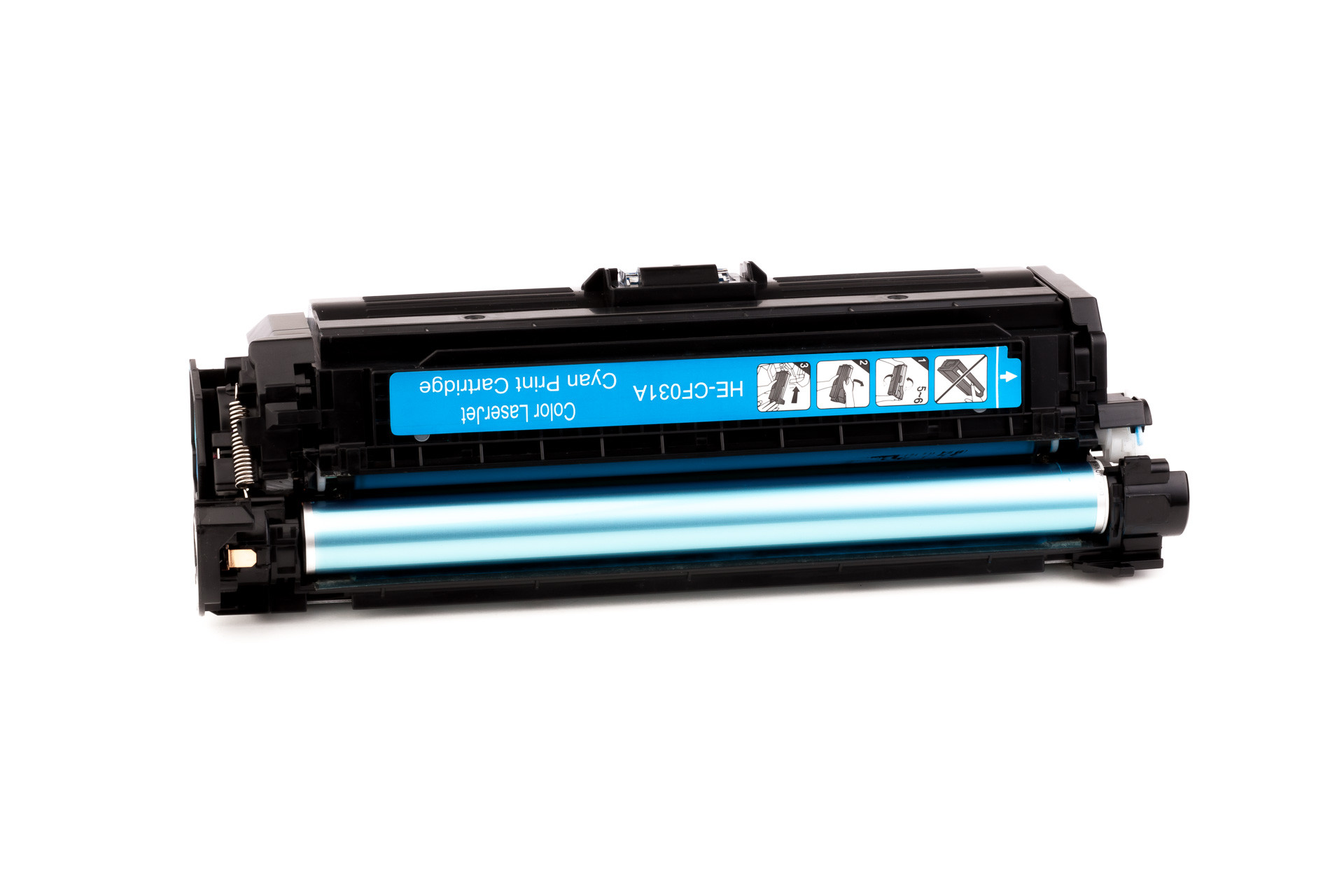 Cartouche de toner (alternatif) compatible à HP CF031A/CF 031 A - Color Laserjet Enterprise CM 4540 F MFP cyan