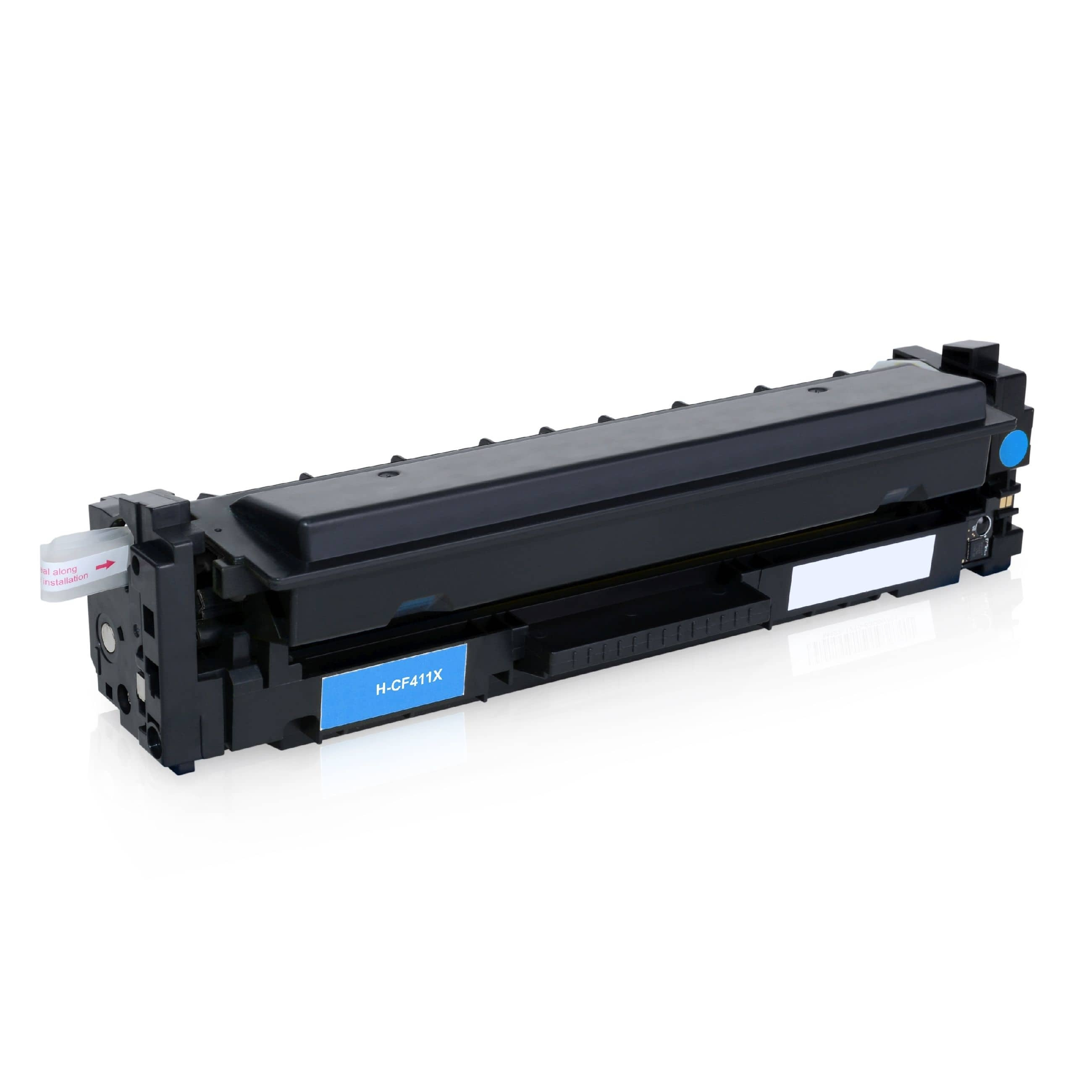 Bild fuer den Artikel TC-HPECF411Xcy: Alternativ Toner HP 410X CF411X XL Version in cyan